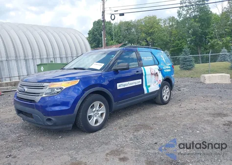 2013 Ford Explorer from USA, damaged, VIN 1FM5K7B97DGC50123